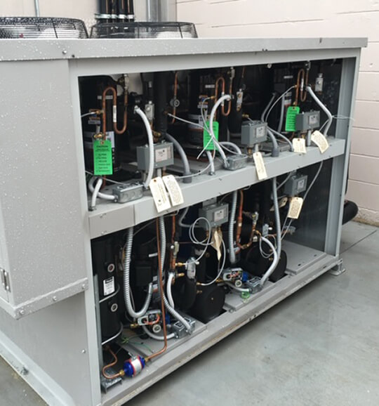 commercial refrigeration equipment installation